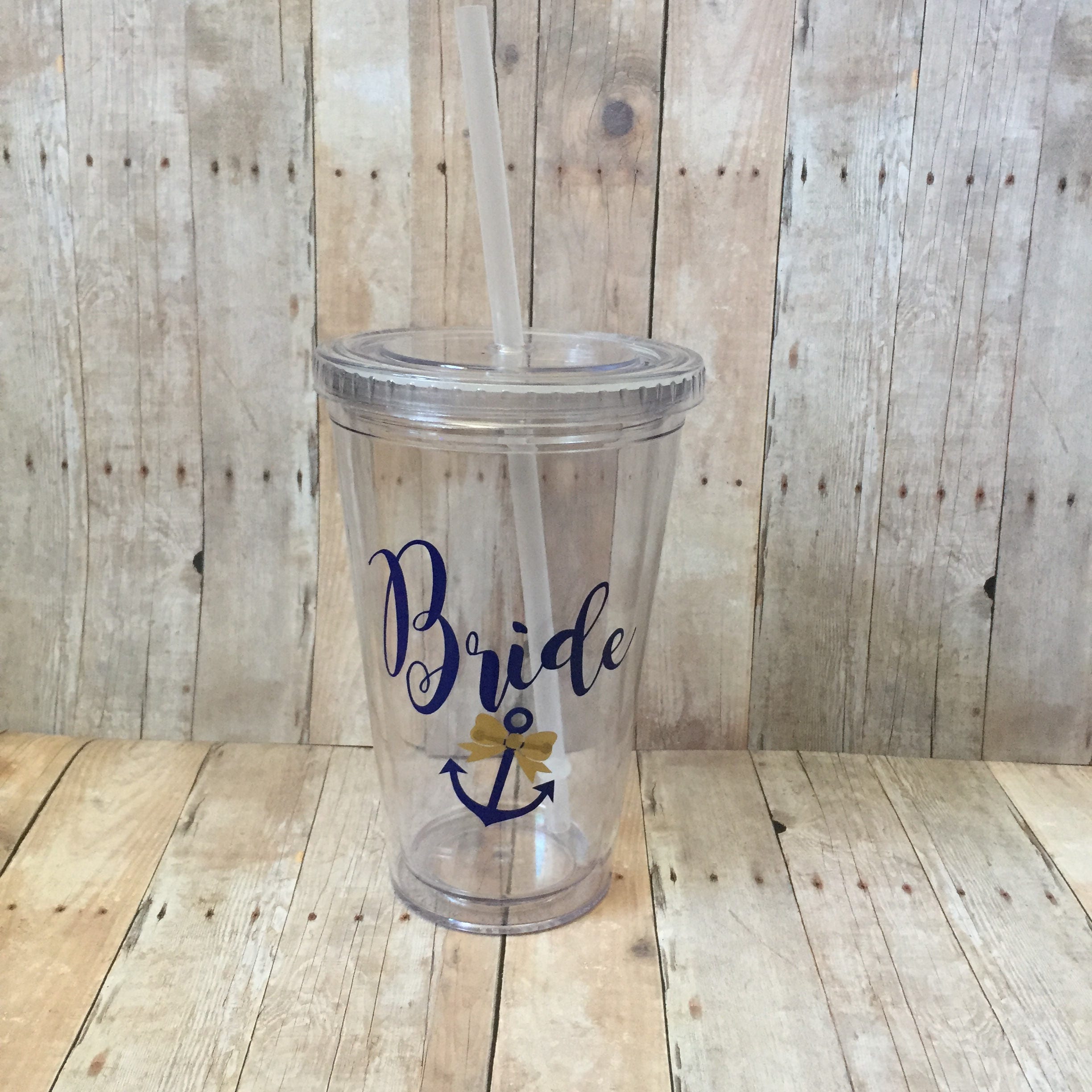 Bride Tumbler, Bride Cup, Custom Tumbler, Wedding Tumbler, Wedding