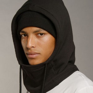 お歳暮・冬ギフト特集 2025 人気ランキング Snood Hood Hat, Cowl Hood Cotton, Men Women Neck Warmer Clothing