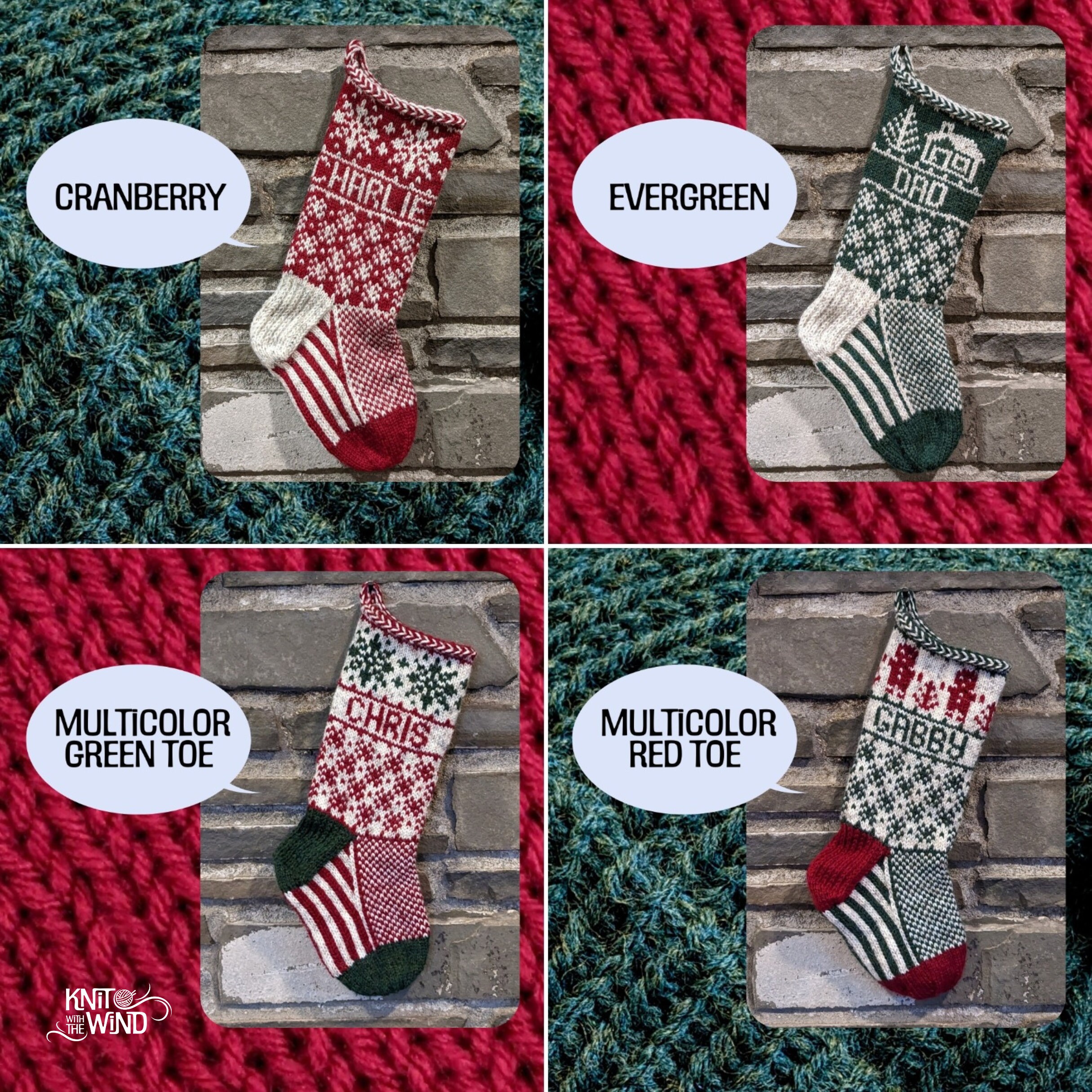 Ram Christmas Stocking Sheep | Hand Knit, Fair Isle, Vintage Inspired ...