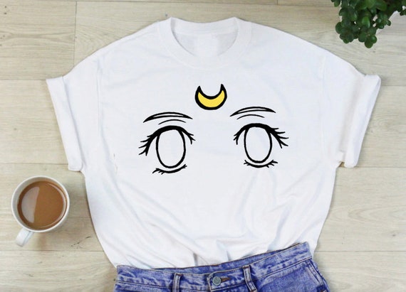Sailor Scout Eyes Tee Anime Eyes Usagi Tee Etsy