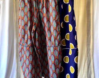 Damskie spodnie palazzo z szerokimi nogawkami | Luźne spodnie casualowe w stylu boho harem