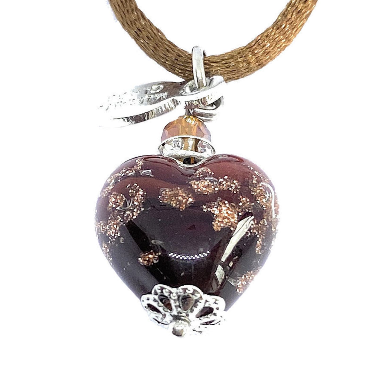 Murano Glass Heart Pendant Murano Glass Jewellery From Venice Etsy Canada
