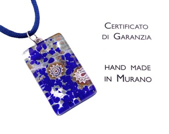 Murano Glass Pendant, Murano Glass Necklace, Murano Glass Jewellery from Venice Italy, Venetian Glass, Genuine Murano Glass, 3cm x 2cm