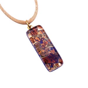 Murano Glass Pendant, Murano Glass Necklace, Venetian Glass, Italian Glass Pendant, Murano Glass Jewellery, Venice Italy, 3cm x 1cm (MGPL9)