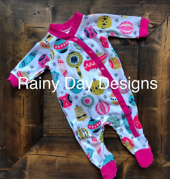 baby girl christmas sleeper