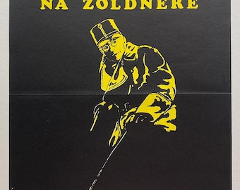 Original Movie Poster, Mercenaries’ Trap, Genuine 1983 Czech Print, 1980s Film Collectibles, Vintage Wall Art, Unique Home Decor