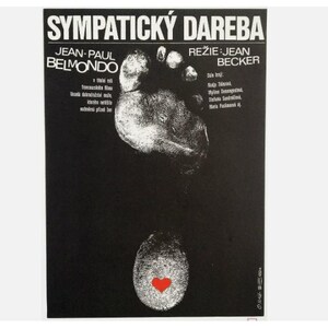 Colección Belmondo 4 carteles de películas Cartel original Diseño gráfico de los años 70 Excelente decoración del hogar Parte 2
