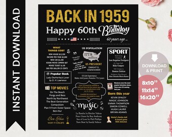 facts fun 1959 items