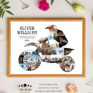 Motocross Gift Ideas - Gepersonaliseerde race motor geschenken voor mannen - DIGITAL FILE