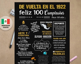 92 Cumpleaños Póster Regalo Para Esposa Y Esposo Feliz 92 