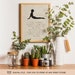 Yoga pose poster - Spiritual Typography Wall Art Print - Yoga quotes - Digital download - Zen printable
