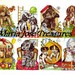 Vintage Scraps, Cromos "Puppies" - Digital Download