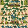 Vintage Kitchen Scene Paper Model Cut Outs Digital Download - Etsy
