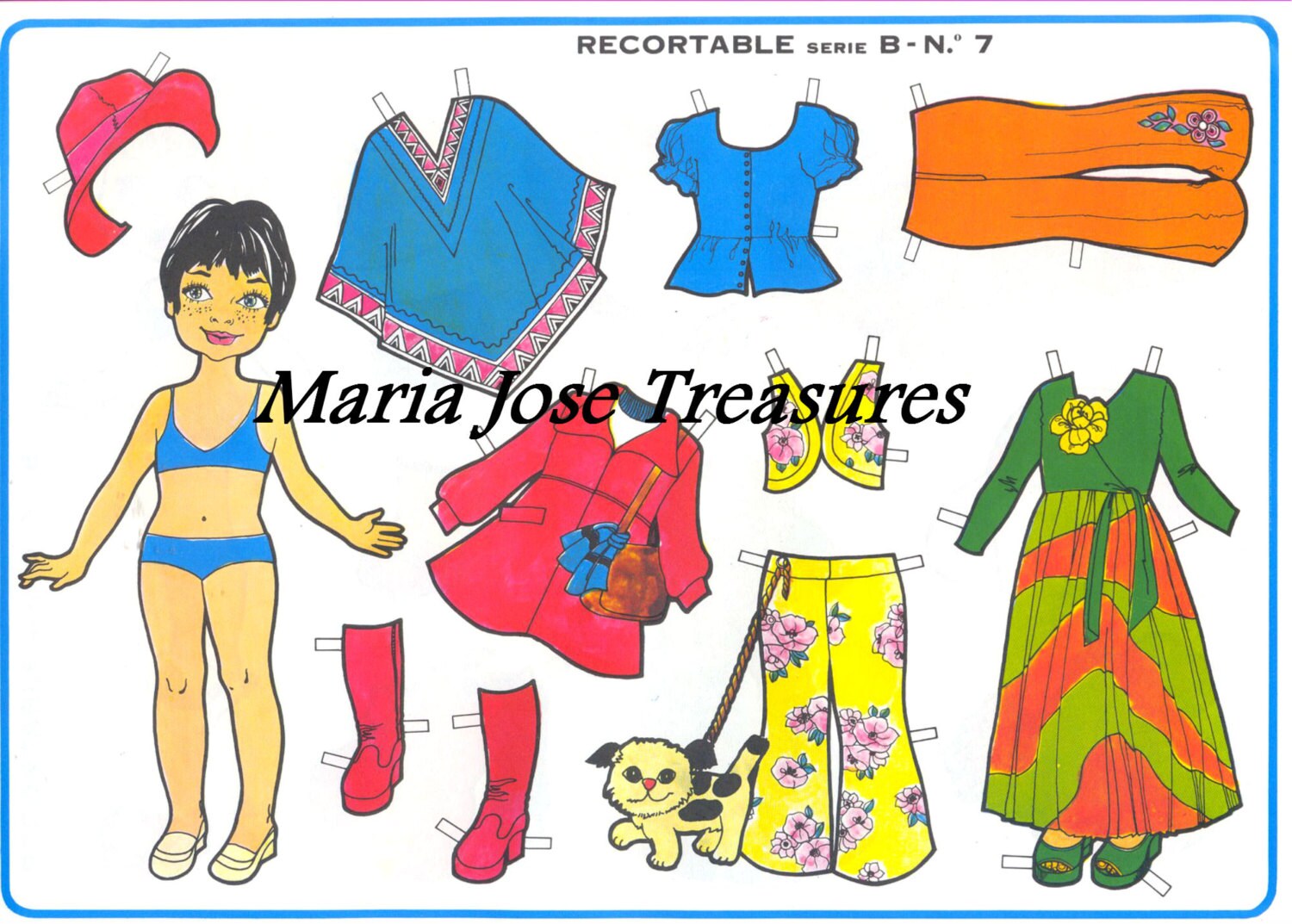 Vintage Spanish Paper Dolls With Hippie Clothes Digital - Etsy Denmark Vintage Spanish Paper Dolls With Hippie Clothes Digital - Etsy Denmark
