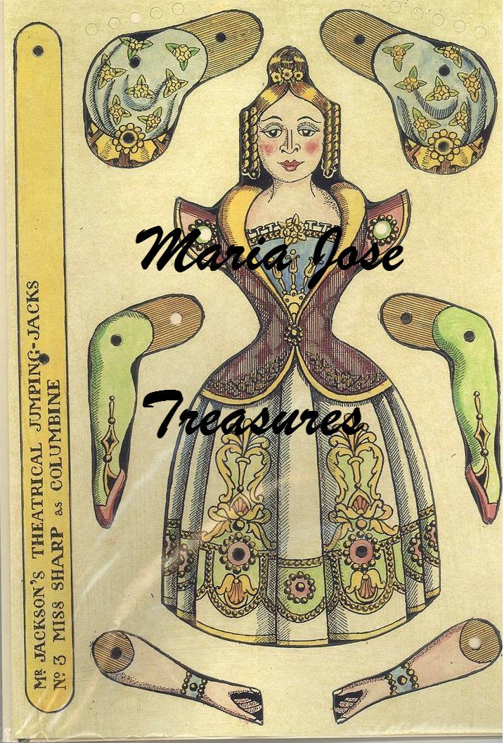 Jumping jack paper dolls Clearance