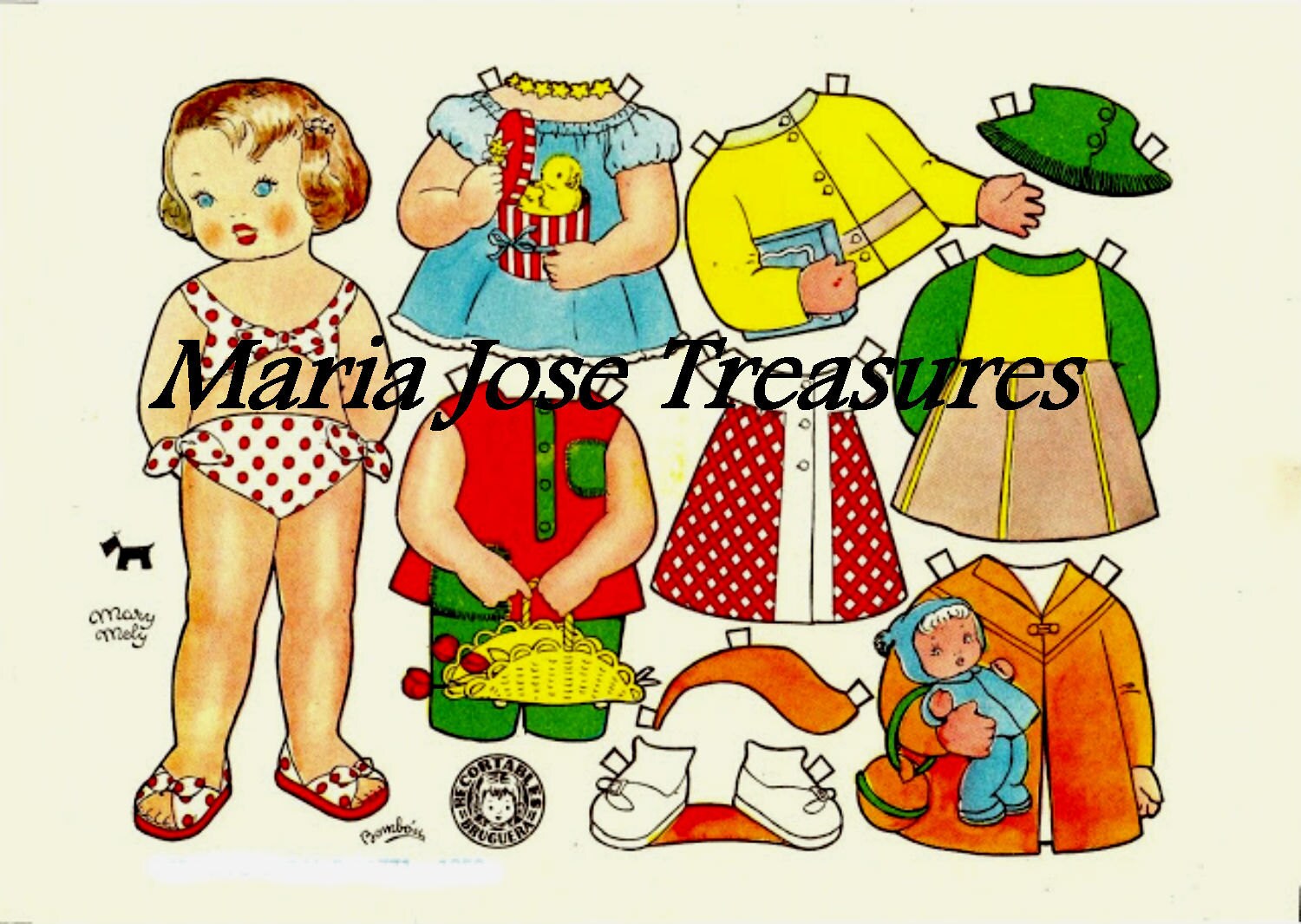 Antiguas Munecas de Papel de Espana Mary Mely con muñeca - Etsy México Antiguas Munecas de Papel de Espana Mary Mely con muñeca - Etsy México