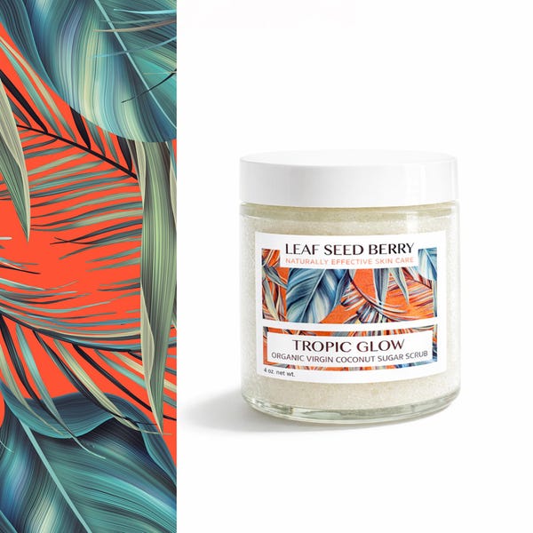 Gezichtsscrub kokossuiker, natuurlijke huidverzorging, exfoliërende gezichtsscrub, gezichtsscrub suiker, gezichtsscrub vegan, kokosscrub