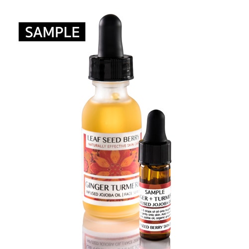 Ginger & Turmeric Face Oil Beauty Oil Vegan Skincare Facial Etsy