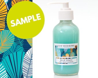 CAMPIONE Detergente viso al latte e gelatina, cura della pelle naturale, detergente viso, detergente viso, cura della pelle vegana, prodotti per pelli sensibili