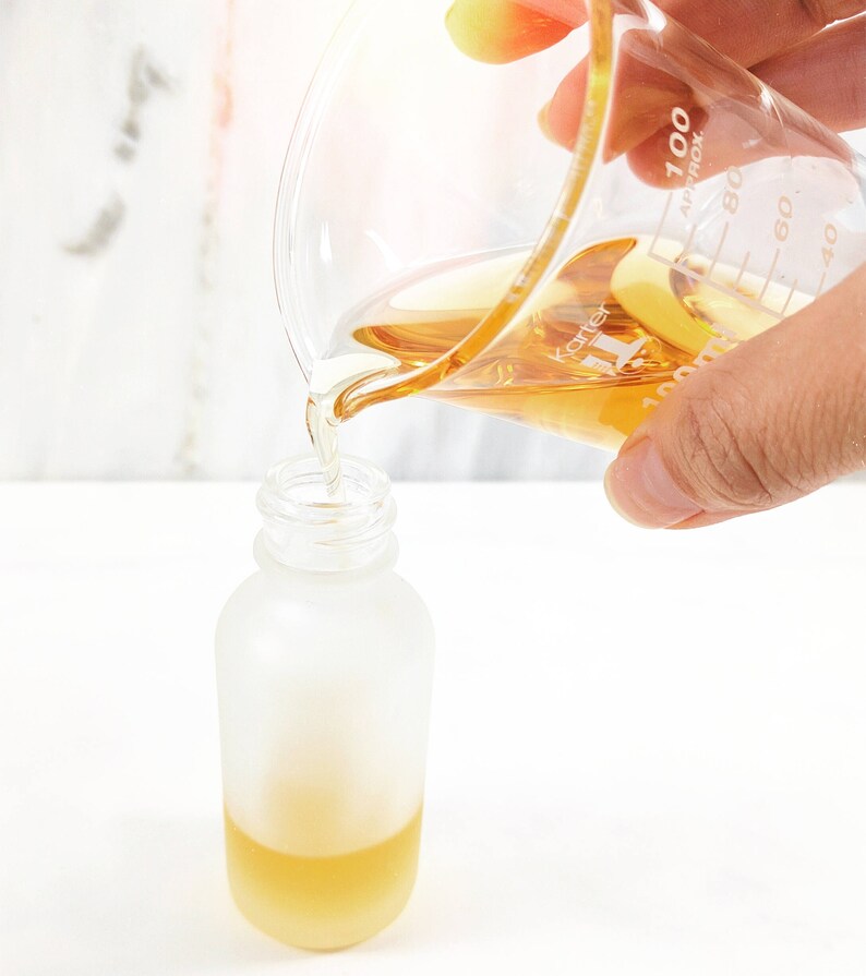 Vanilla Bean Infused Face Oil Jojoba Facial Oil Skin Serum Etsy