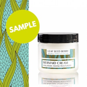 SAMPLE Mermaid Cream Face Cream, Natural Skincare, Vegan Cream, Organic Moisturizer, Face Lotion, Vegan Moisturizer, Gifts for Her