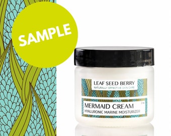 SAMPLE Mermaid Cream Face Cream, Natural Skincare, Vegan Cream, Organic Moisturizer, Face Lotion, Vegan Moisturizer, Gifts for Her