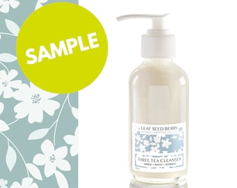 SAMPLE Natural Facial Cleanser, Organic Face Cleanser, Natural Skincare, Skincare Products, Self Care, Creamy Liquid Soup, Gift for Her
