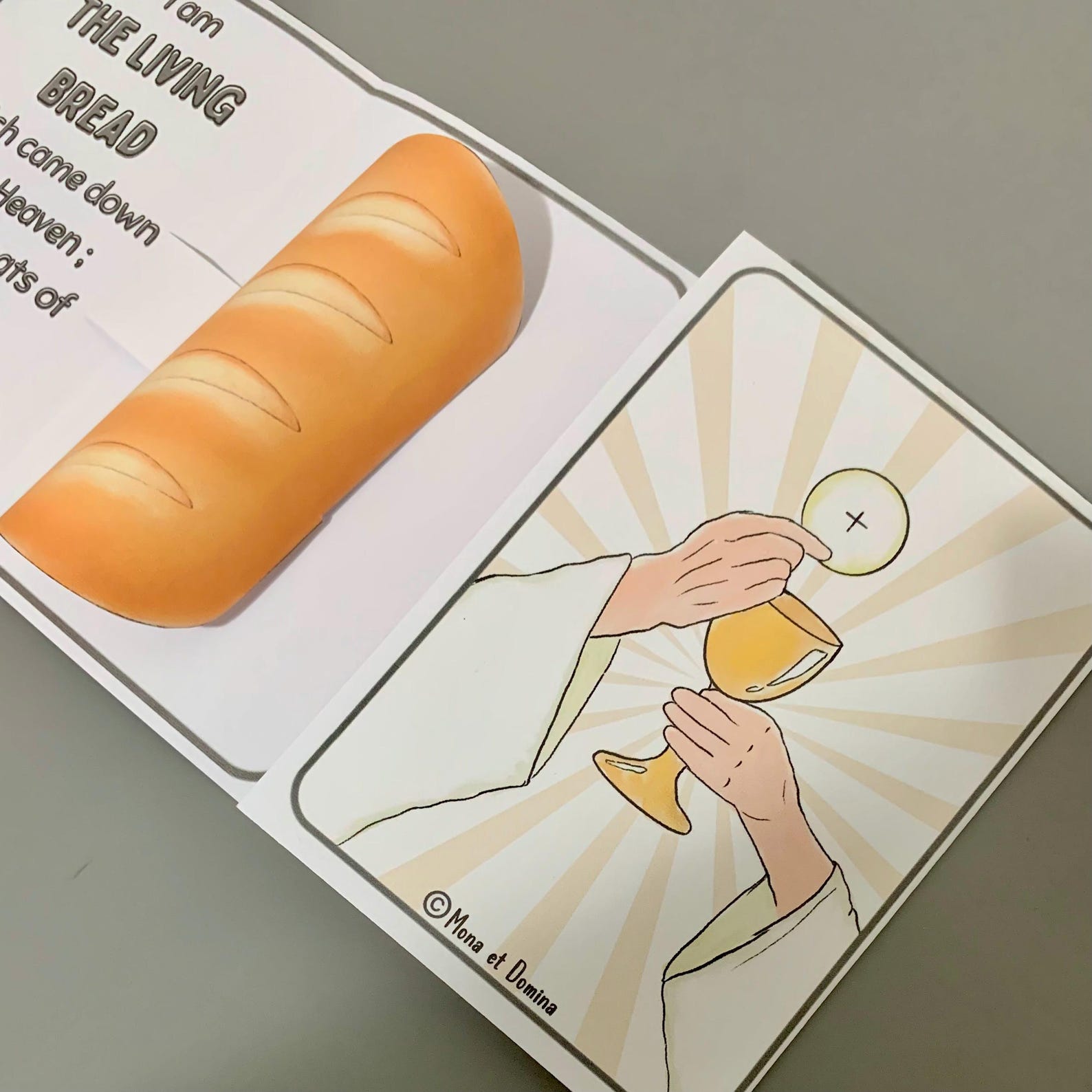 Jesus I Am the Bread of Life the Living Bread Bible Lesson Coloring ...