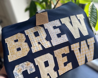 Col rond brodé Brew Crew