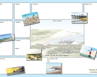 A3 Sussex by the Sea Desk Organiser