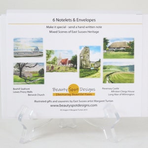 Notelets, Conjunto Sussex Heritage, pacote com 6