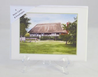 Pack of 6 Alfriston Clergy House Note Cards