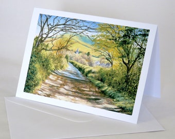 Back to Alfriston Greetings Card