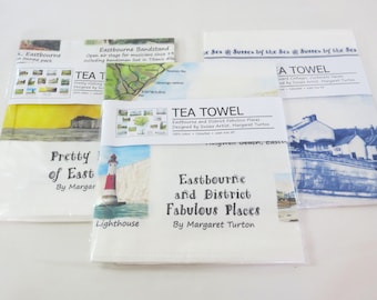 Pack of 3 Sussex Tea Towels