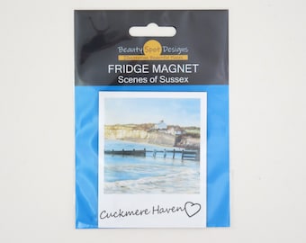 Cuckmere Haven Fridge Magnet, Sussex Gift