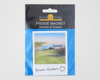 Seven Sisters Fridge Magnet, Sussex Gift