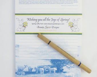 Joys of Spring Message Pad A5 + pen