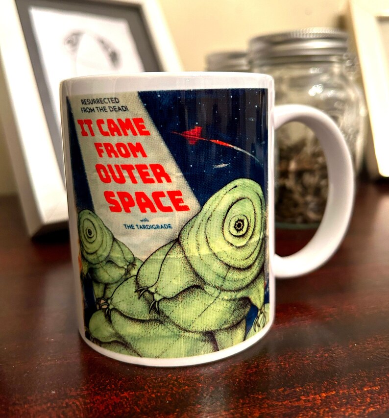 Tardigrade sci fi mug