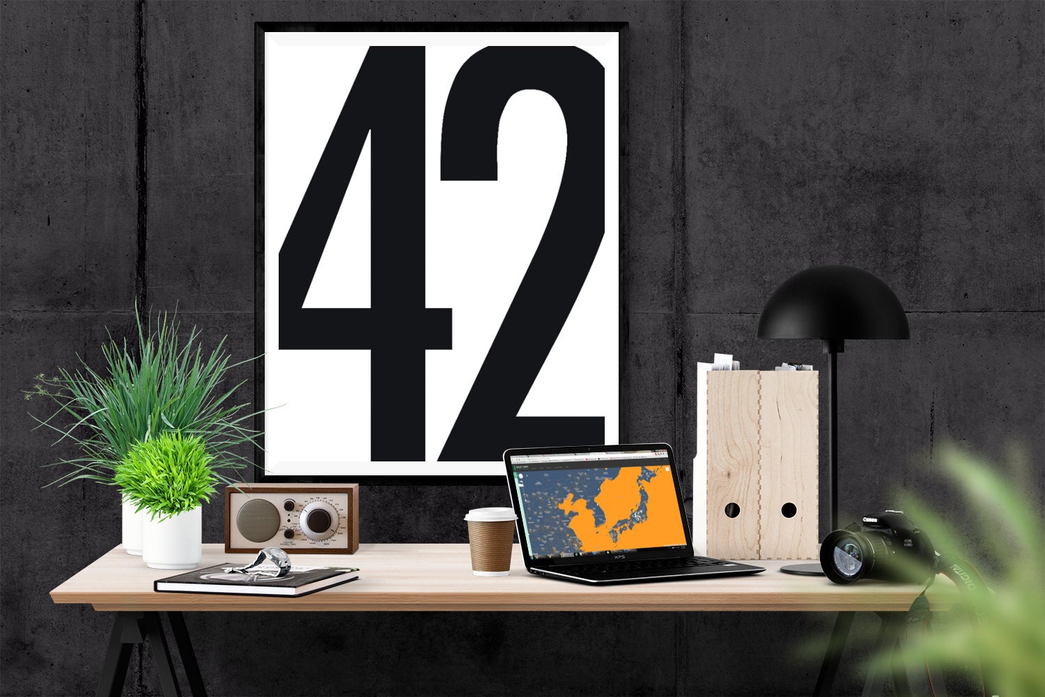 42 is the answer to life Hitchhiker's Guide to the Galaxy Etsy