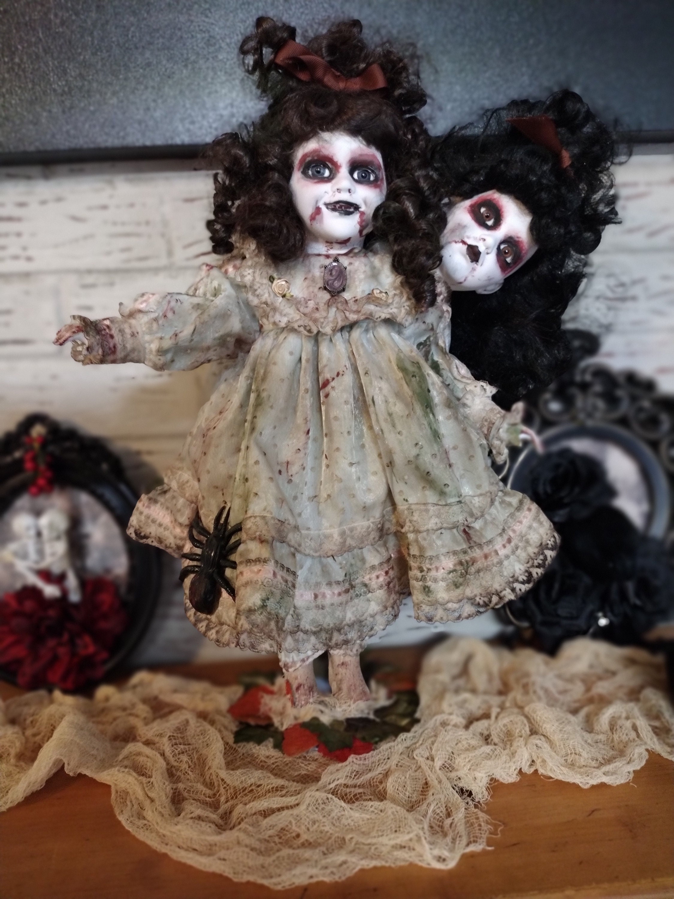 Dress Scary Looking Dolls Creepy Ugly Dolls Halloween Costume