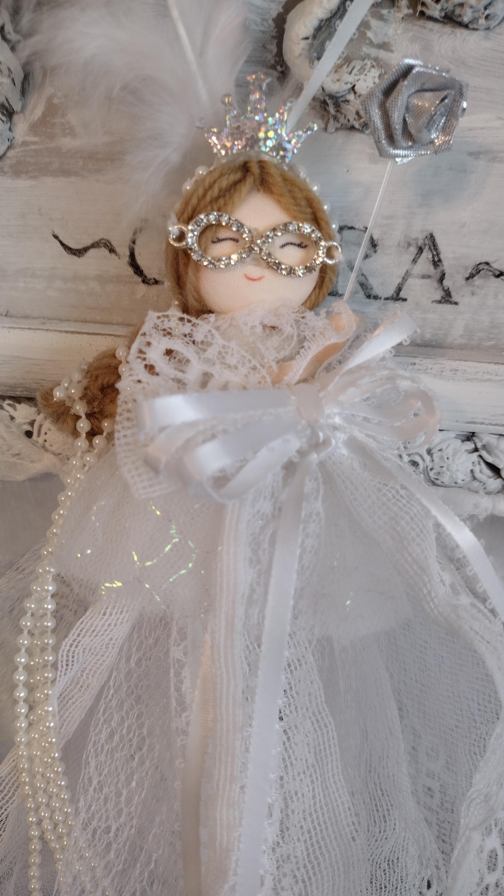 Romantic Rag Princess Hanging Wall Décor, Tulle & Lace Princess With ...