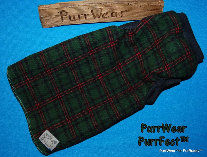 Platitude\u00ae Flannel and Jersey shirt for Sphynx Sphynx Cat Clothing Peterbalds Cornish Rex and all short haired cats.