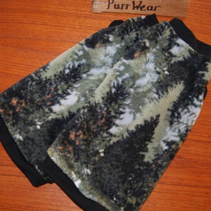 LARGE Sphynx Cat Clothing, Fleece Sweater - PurrWear - your source for Devon Rex, Peterbalds and all Cats
