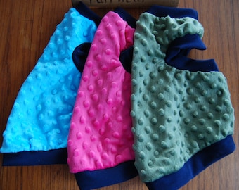 PurrWear &quot;SlipOn/SlipOff&quot; Fleece Sweater for Sphynx, Devon Rex, Peterbalds and all cats. All Sizes -