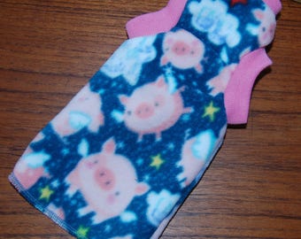 Kitten size Fleece sweater for Sphynx, Peterbalds, Cornish Rex and all short haired cats.