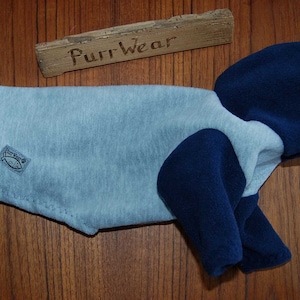 PurrWear Sphynx Cat Clothing - Hoodie, Long Sleeve Style for all cats.