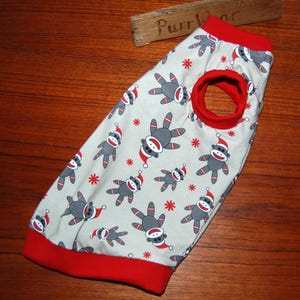 Sock Monkey Limited Designer Shirts * Sphynx cat clothing - cotton jersey shirt for - Sphynx All Sizes - all Cats