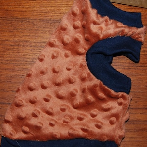 40% off SALE Kitten Small Fleece Sweater for Sphynx, Devon Rex, Peterbalds and all cats. All Sizes -