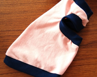 Small* Repurposed Shirt * Original Slip/On SlipOff™ for Sphynx, Cornish Rex, Peterbalds and all cats.