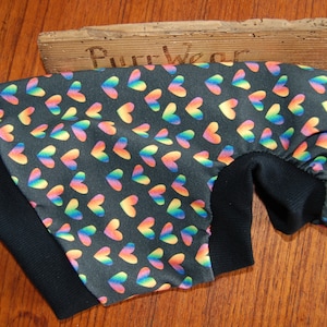 Hearts all over Shirts * cotton jersey shirt for - Devon Rex - Sphynx * All Sizes - all Cats